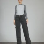 ART. 297 | WIDE LEG CARGO VINTAGE MARRON RÍGIDO