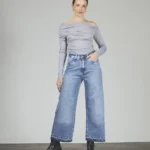 ART. 339 | WIDE LEG CROP STONE BOTA DESCOCIDA RIGIDO