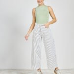 ART. 346 | WIDE LEG CROP BLANCO RAYADO RÍGIDO