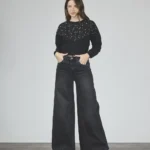 ART. 416 | MAXI BAGGY NEGRO DESTROYER OVERSIZE CON RECORTE ELASTIZADO