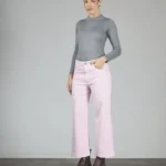 ART. 455 | CROP WIDE LEG ROSA ELASTIZADO