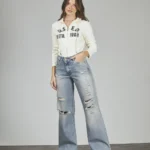 ART. 469 | WIDE LEG MATIZADO CON ROTURAS RÍGIDO