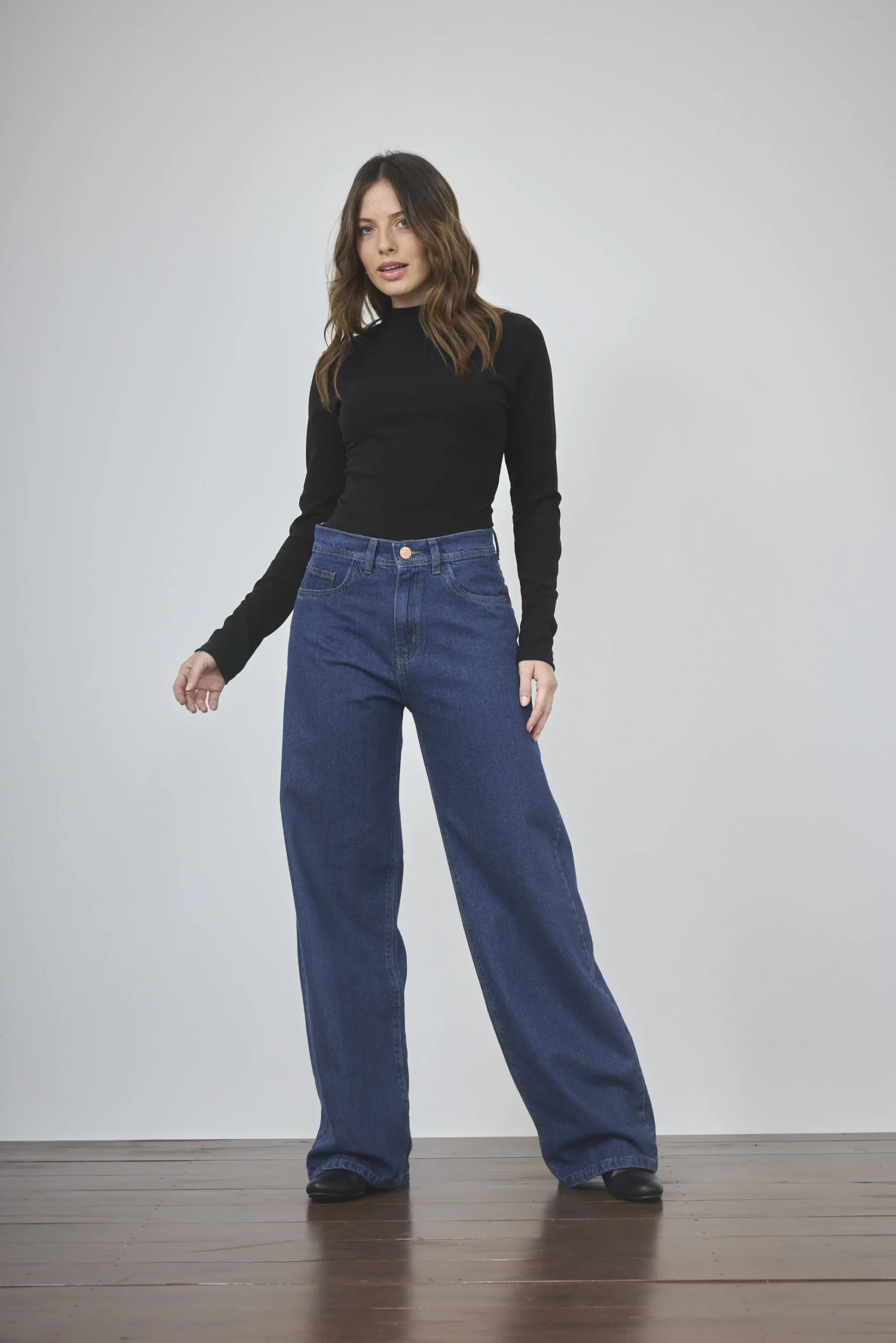 481-1-scaled-1.webp ART. 481 | WIDE LEG CLASICO AZUL RIGIDO - Imagen 1
