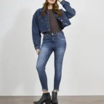 ART. 508 | AZUL CLASICO BOTA DESIGUAL CON FLECO SUPER ELASTIZADO