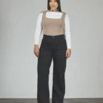 ART. 792 | WIDE LEG NEGRO CLÁSICO ELASTIZADO