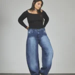 ART. 834 | JEANS BALLON AZUL CON HEBILLA RÍGIDO