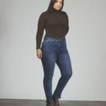 ART. 840 | GISEL AZUL CIERRE EN BOTA ELASTIZADO