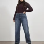 ART. 906 | WIDE LEG CON LINEAS VINTAGE BLUE ELASTIZADO