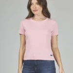 ART. A-36 | REMERA BÁSICA ROSA MANGA CORTA PREMIUM