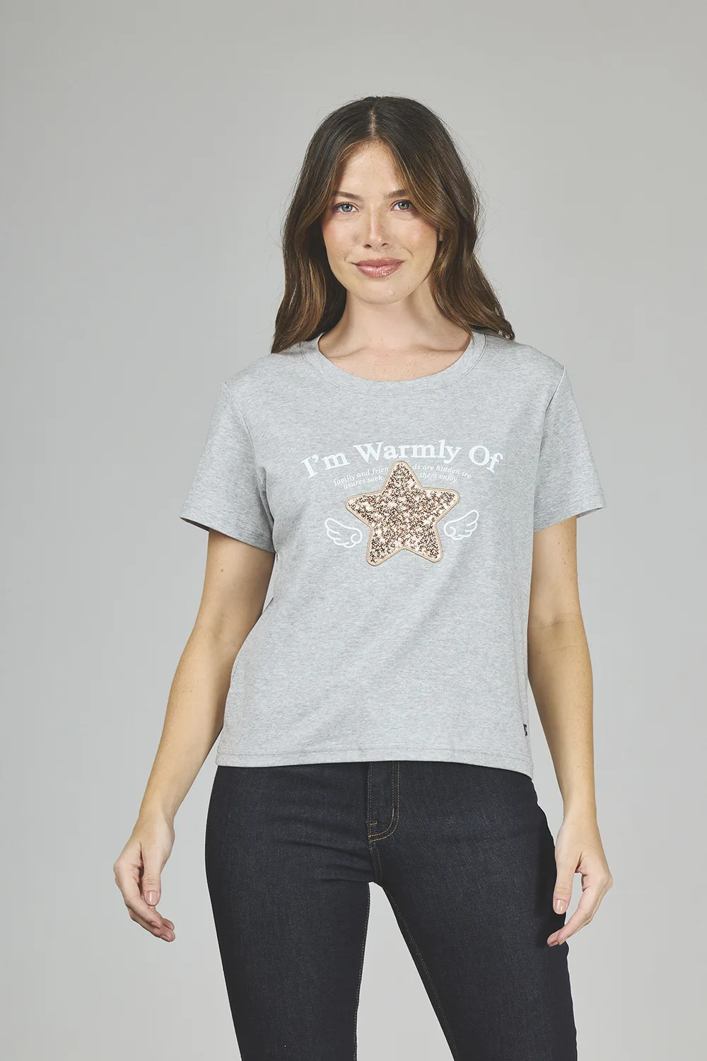 A-43-1-1.webp ART. A-43 | REMERA GRIS BORDADO STAR/LENTEJUELAS - Imagen 1