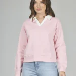 ART. A-23 | CAMISETA ROSA POLO MANGA LARGA BASICA