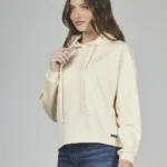 ART. A-66 | BUZO CROP CRUDO CON CAPUCHA LIBELULA