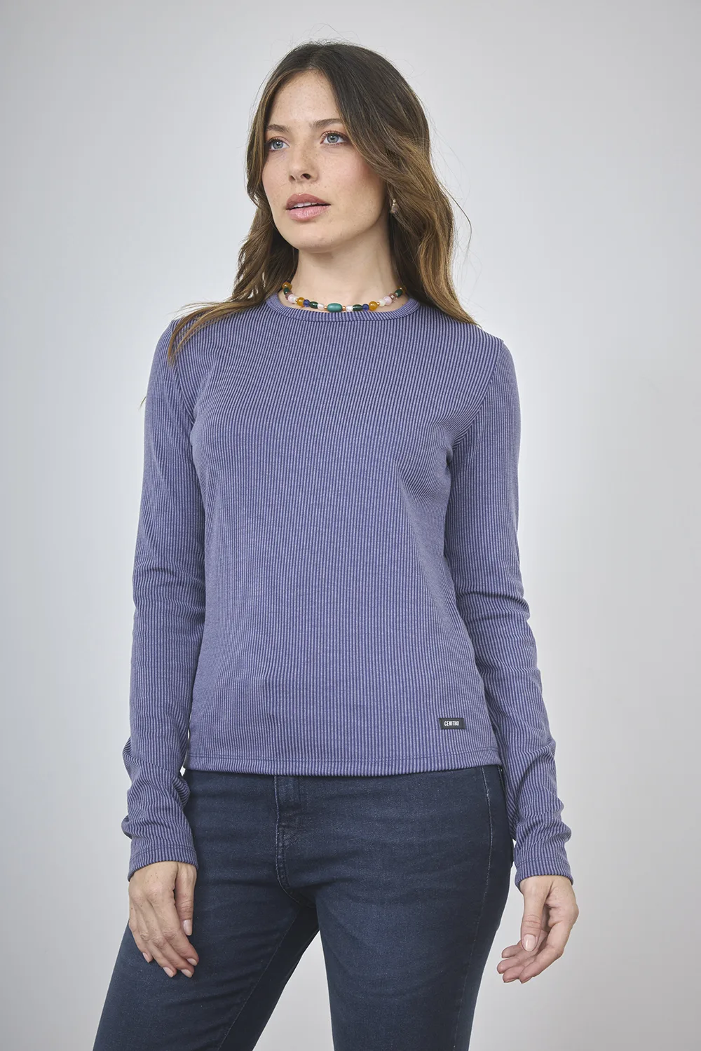 a-92-1.webp ART. A-92 | REMERA MANGA LARGA AZUL MORLEY - Imagen 1