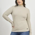 ART. E-715 | POLERA MANGA LARGA BEIGE MORLEY